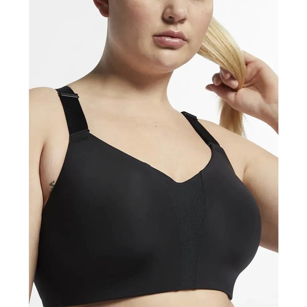 NIKE Women's Rival High-Support Sports Bra NWT Black SIZE: 40D